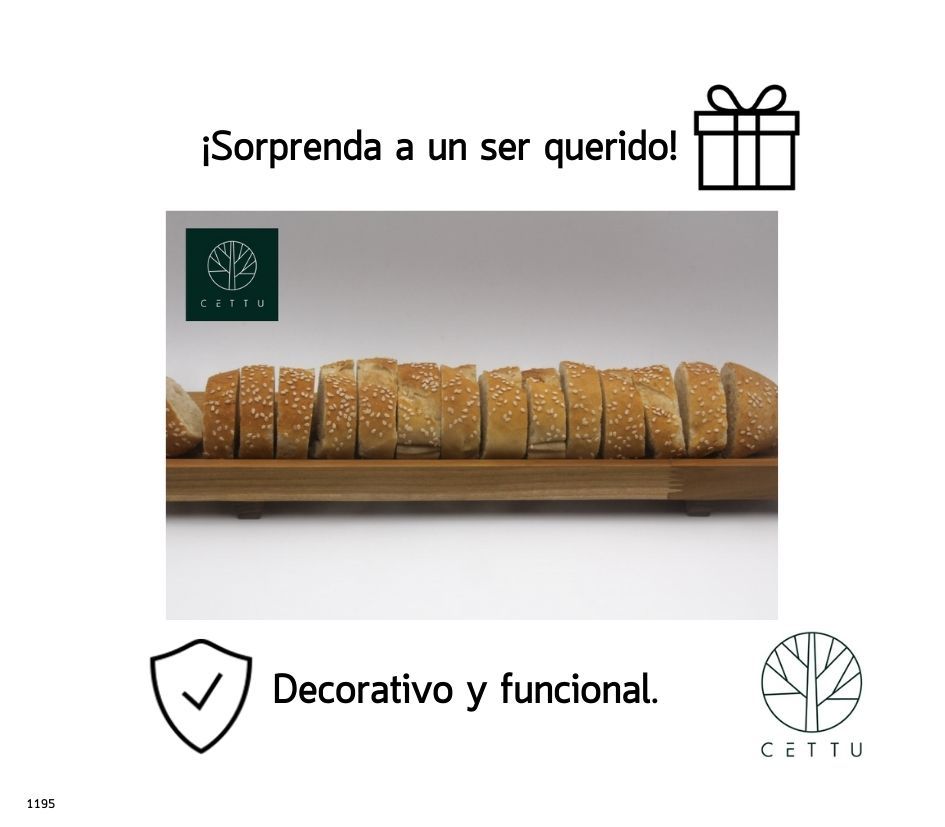 Tabla para pan kurv. Corte, sirva y decore su mesa.
